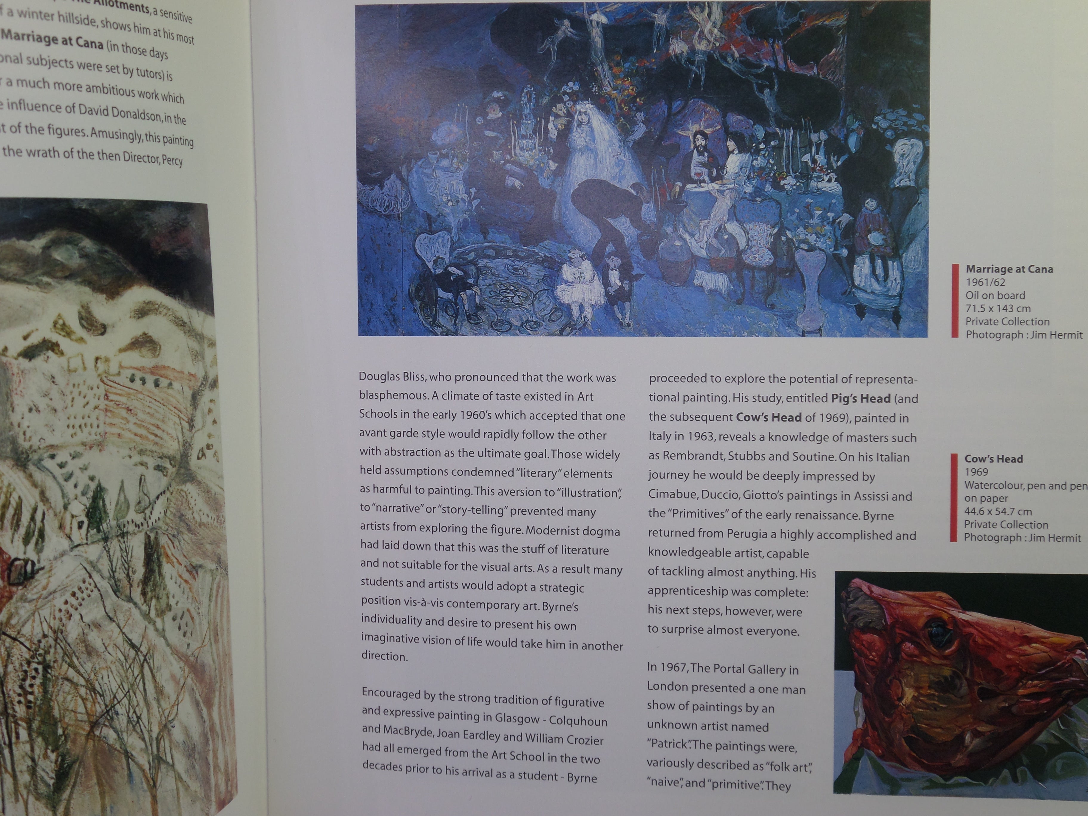 JOHN BYRNE @ 60: THE UNSOLVED ARTIST 2000 RARE SIGNED EXHIBITION CATALOGUE