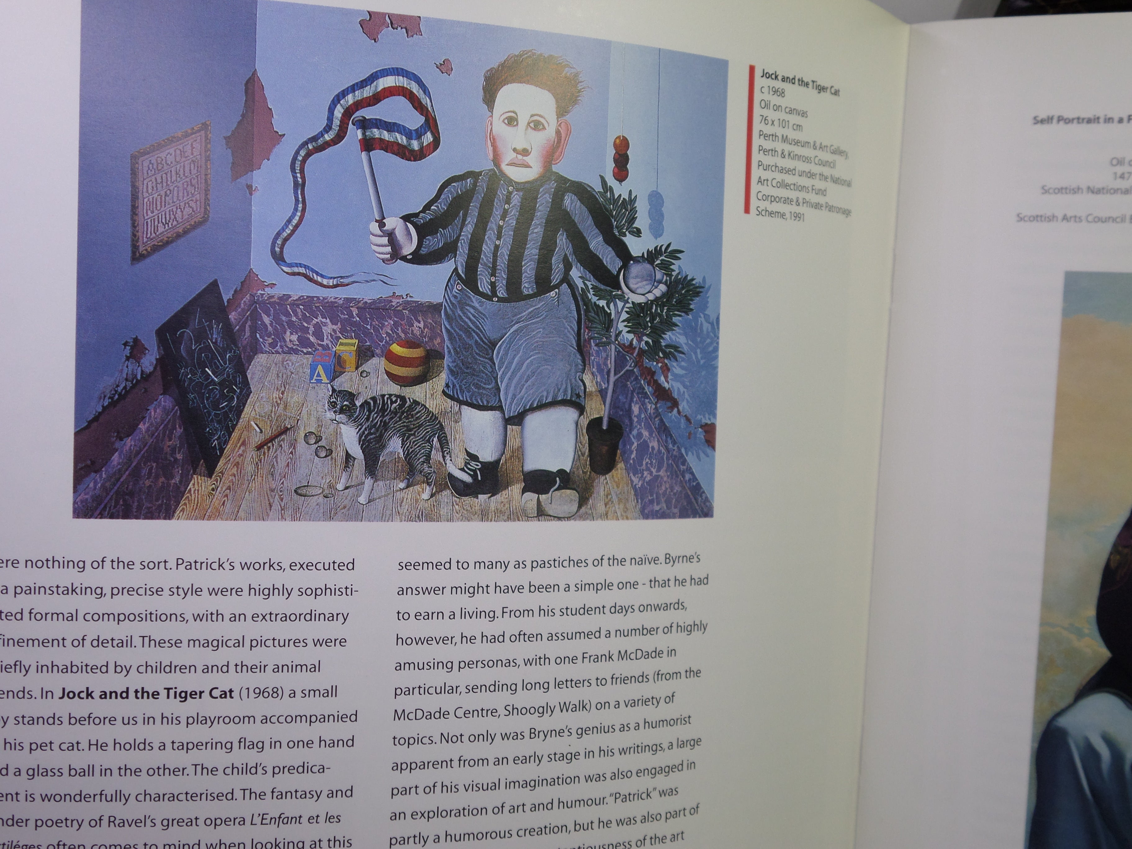 JOHN BYRNE @ 60: THE UNSOLVED ARTIST 2000 RARE SIGNED EXHIBITION CATALOGUE