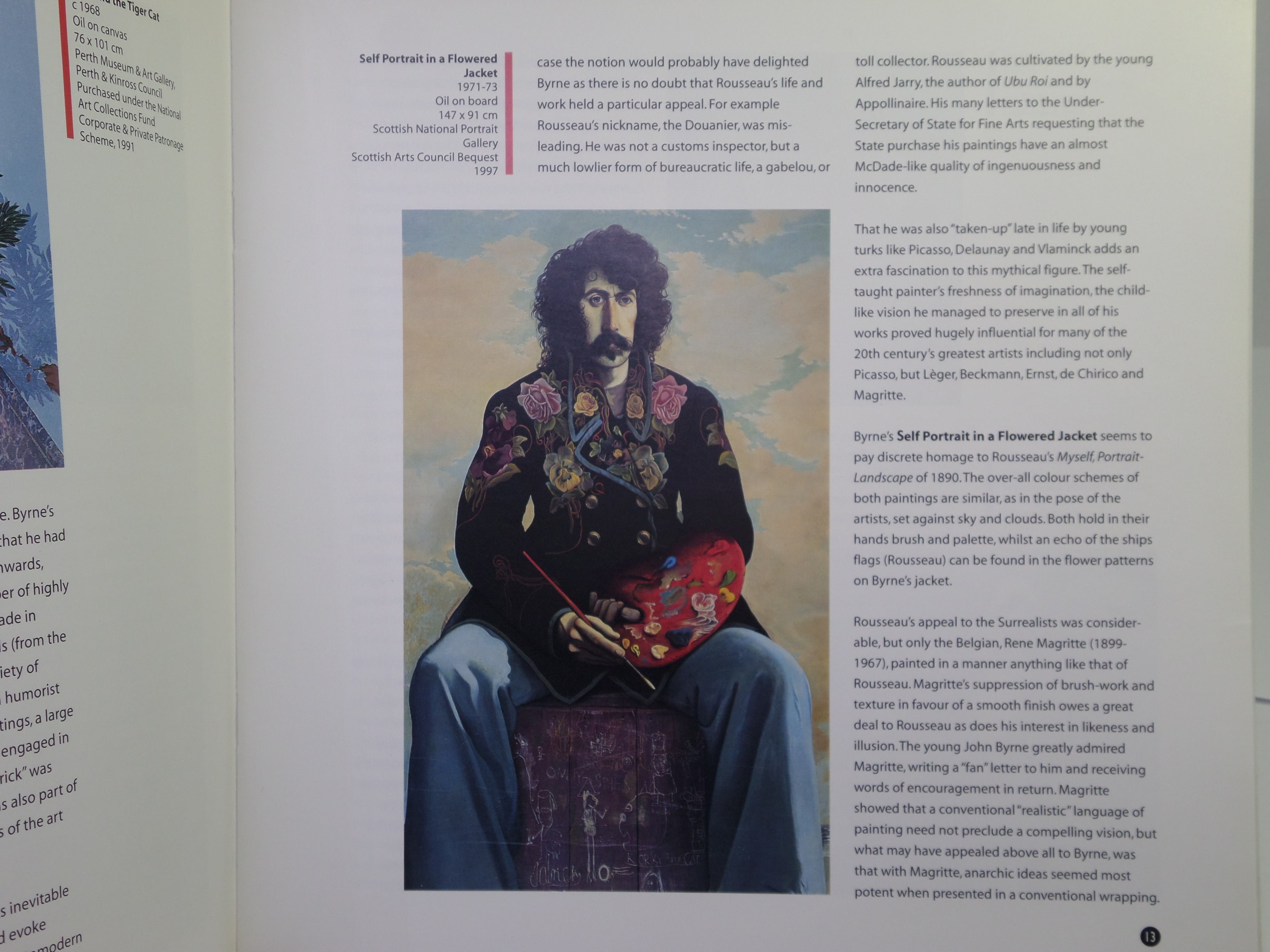 JOHN BYRNE @ 60: THE UNSOLVED ARTIST 2000 RARE SIGNED EXHIBITION CATALOGUE