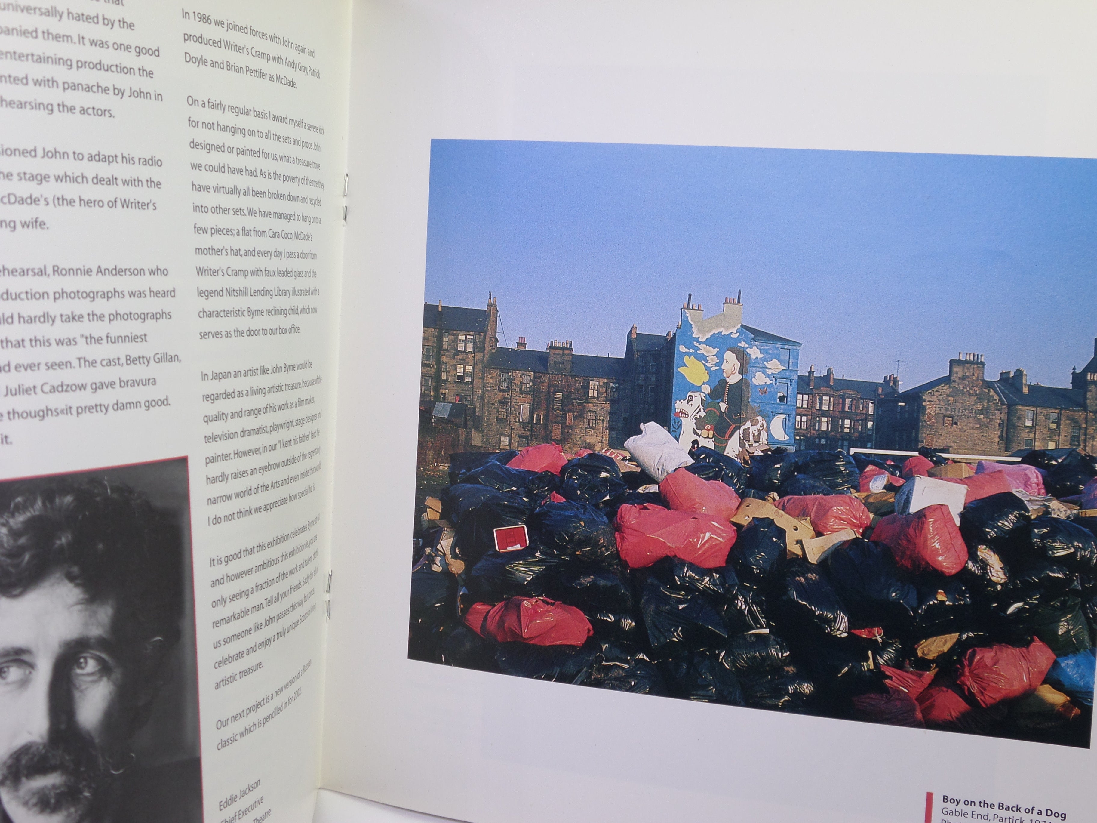 JOHN BYRNE @ 60: THE UNSOLVED ARTIST 2000 RARE SIGNED EXHIBITION CATALOGUE