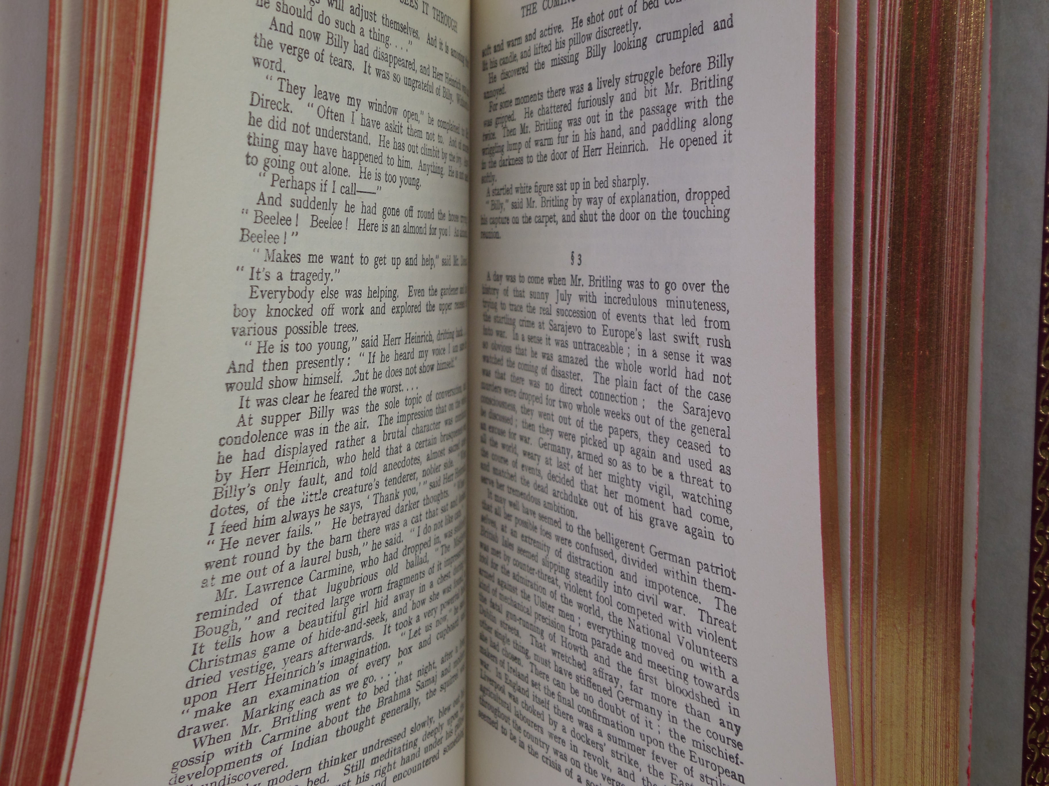 MR BRITLING SEES IT THROUGH & IN THE DAYS OF THE COMET BY H. G. WELLS C.1940
