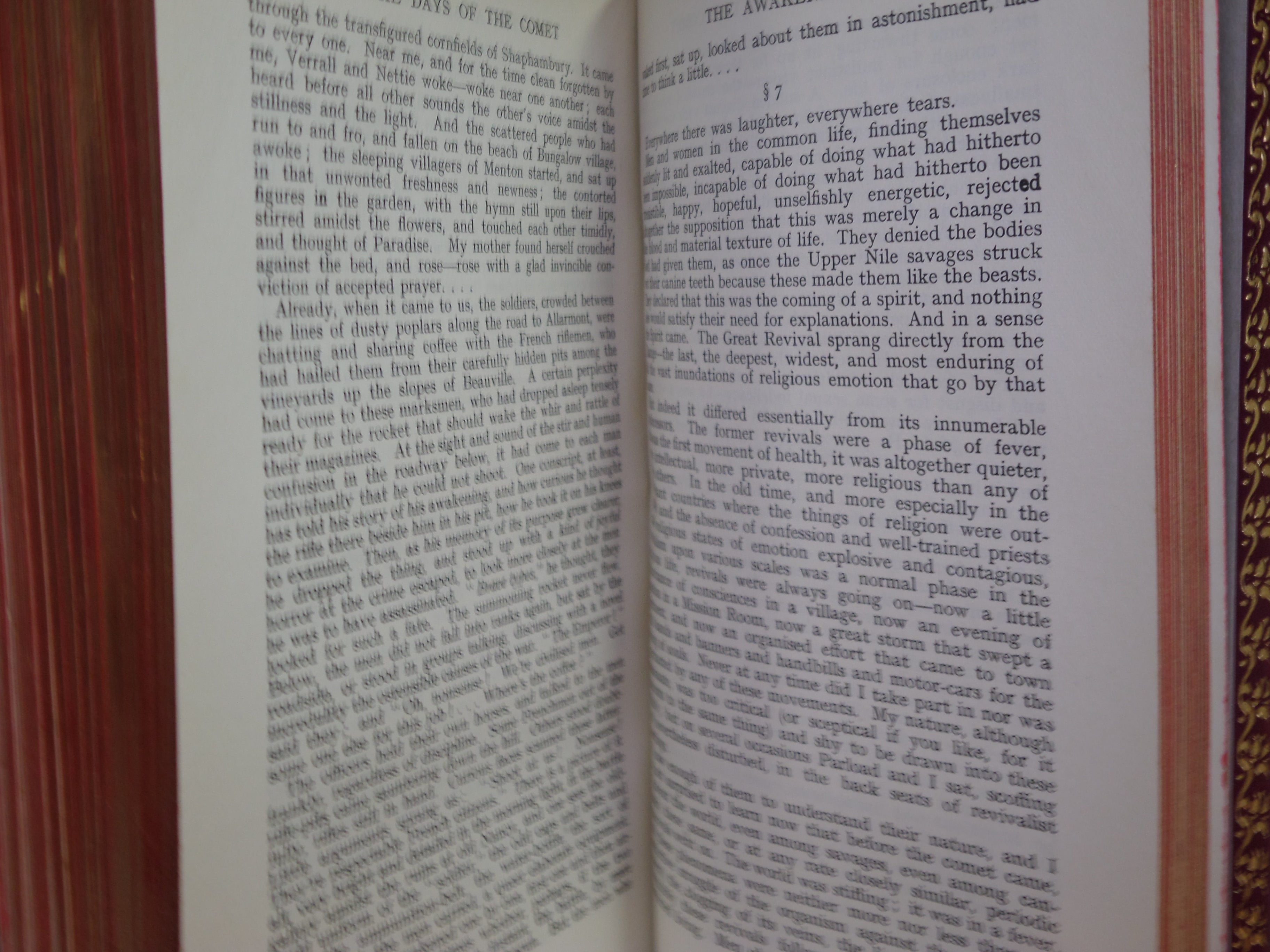 MR BRITLING SEES IT THROUGH & IN THE DAYS OF THE COMET BY H. G. WELLS C.1940