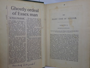 THE NIGHT SIDE OF NATURE OR GHOSTS AND GHOST SEERS BY CATHERINE CROWE CA. 1866