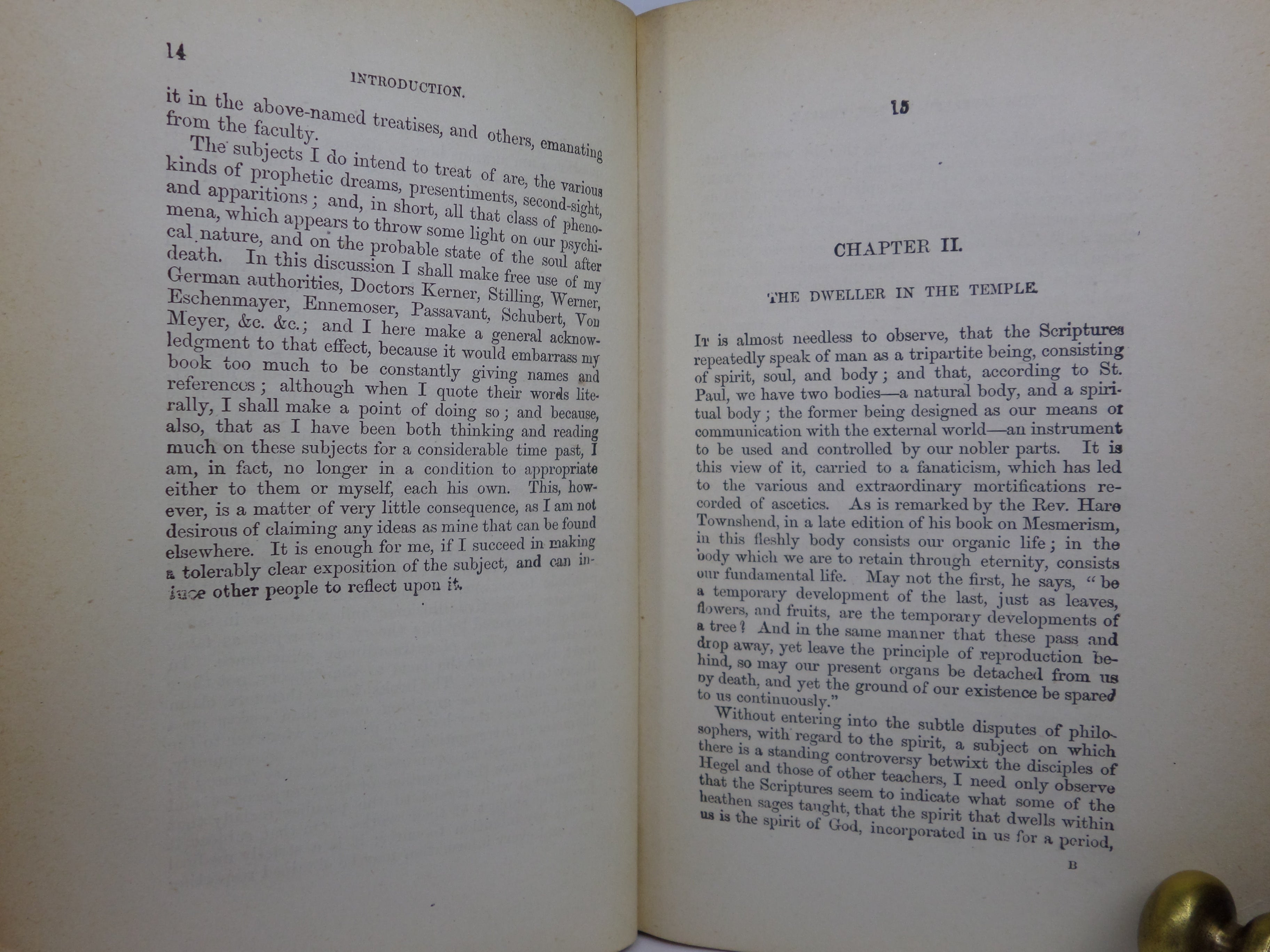 THE NIGHT SIDE OF NATURE OR GHOSTS AND GHOST SEERS BY CATHERINE CROWE CA. 1866