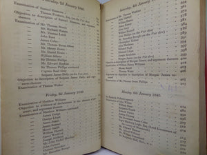 THE TRIAL OF JOHN FROST FOR HIGH TREASON UNDER A SPECIAL COMMISSION HELD AT MONMOUTH IN DECEMBER 1839 AND JANUARY 1840