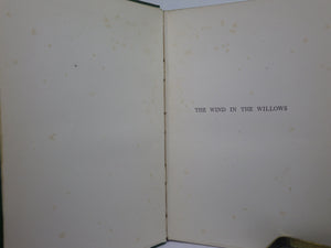 THE WIND IN THE WILLOWS BY KENNETH GRAHAME 1931 FIRST ILLUSTRATED EDITION