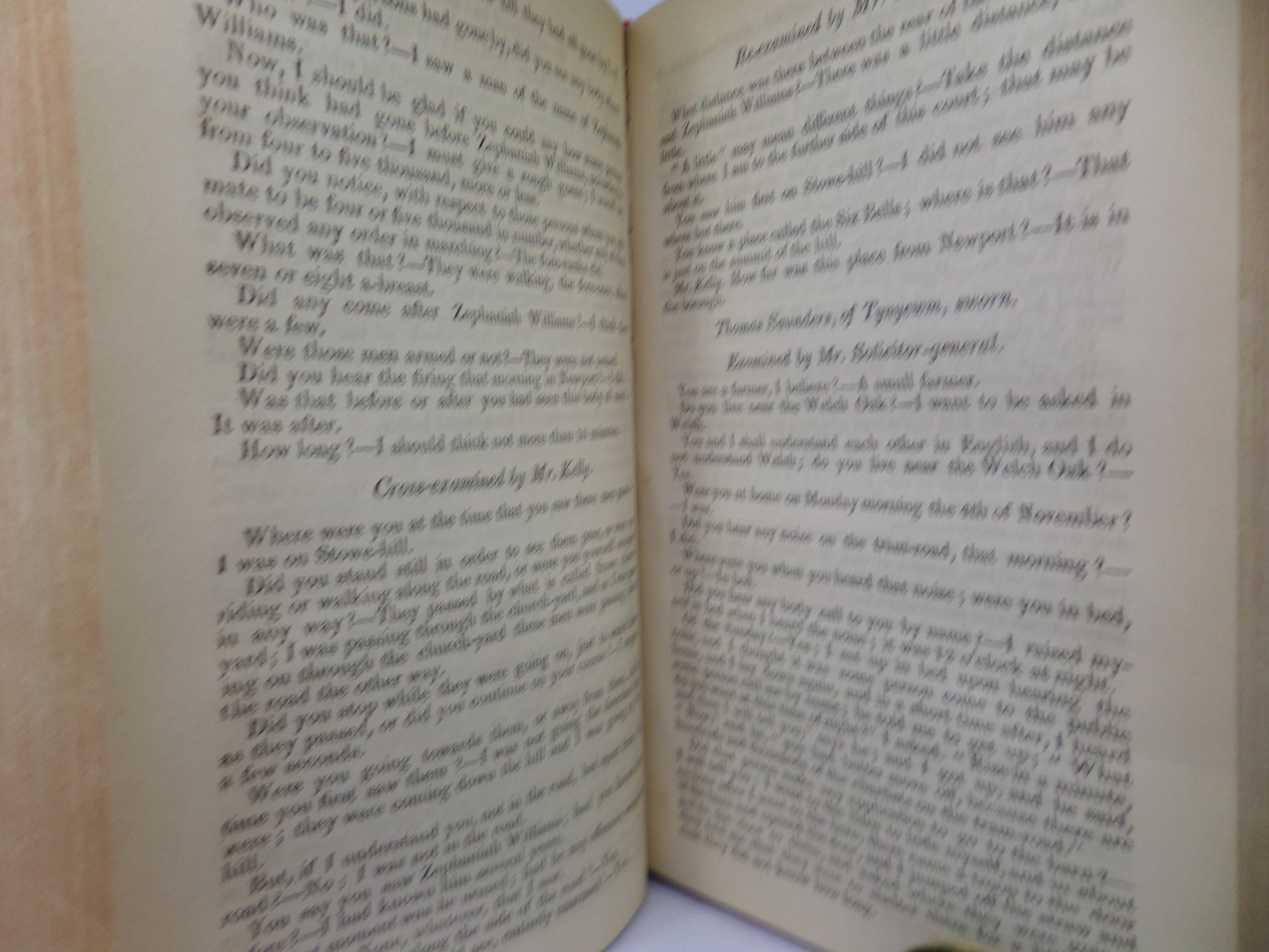 THE TRIAL OF JOHN FROST FOR HIGH TREASON UNDER A SPECIAL COMMISSION HELD AT MONMOUTH IN DECEMBER 1839 AND JANUARY 1840