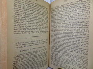 THE TRIAL OF JOHN FROST FOR HIGH TREASON UNDER A SPECIAL COMMISSION HELD AT MONMOUTH IN DECEMBER 1839 AND JANUARY 1840