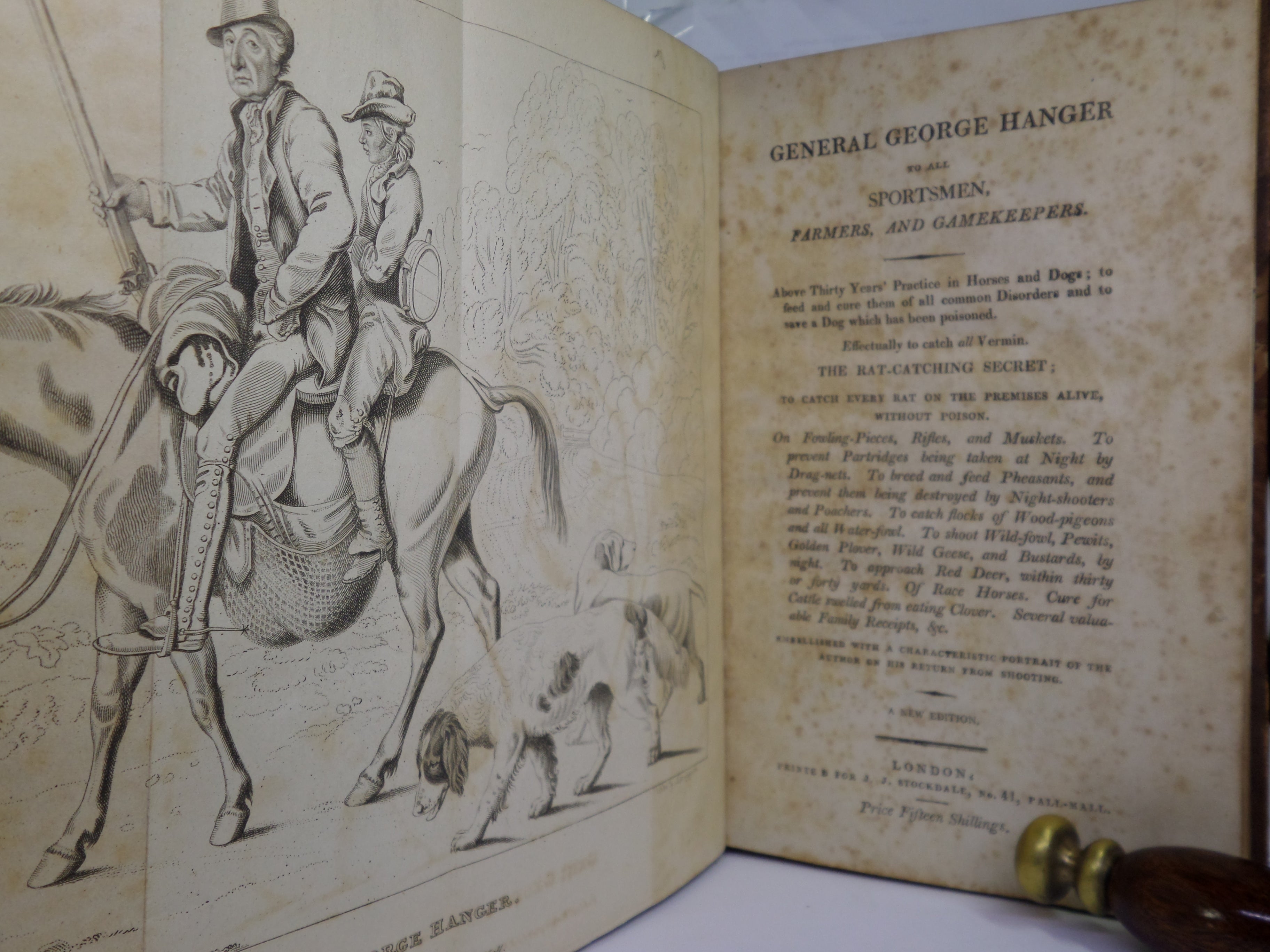 GENERAL GEORGE HANGER TO ALL SPORTSMEN, FARMERS AND GAMEKEEPERS 1816