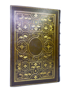 THE WORKS OF ALFRED LORD TENNYSON 1891 FINE LEATHER BINDING