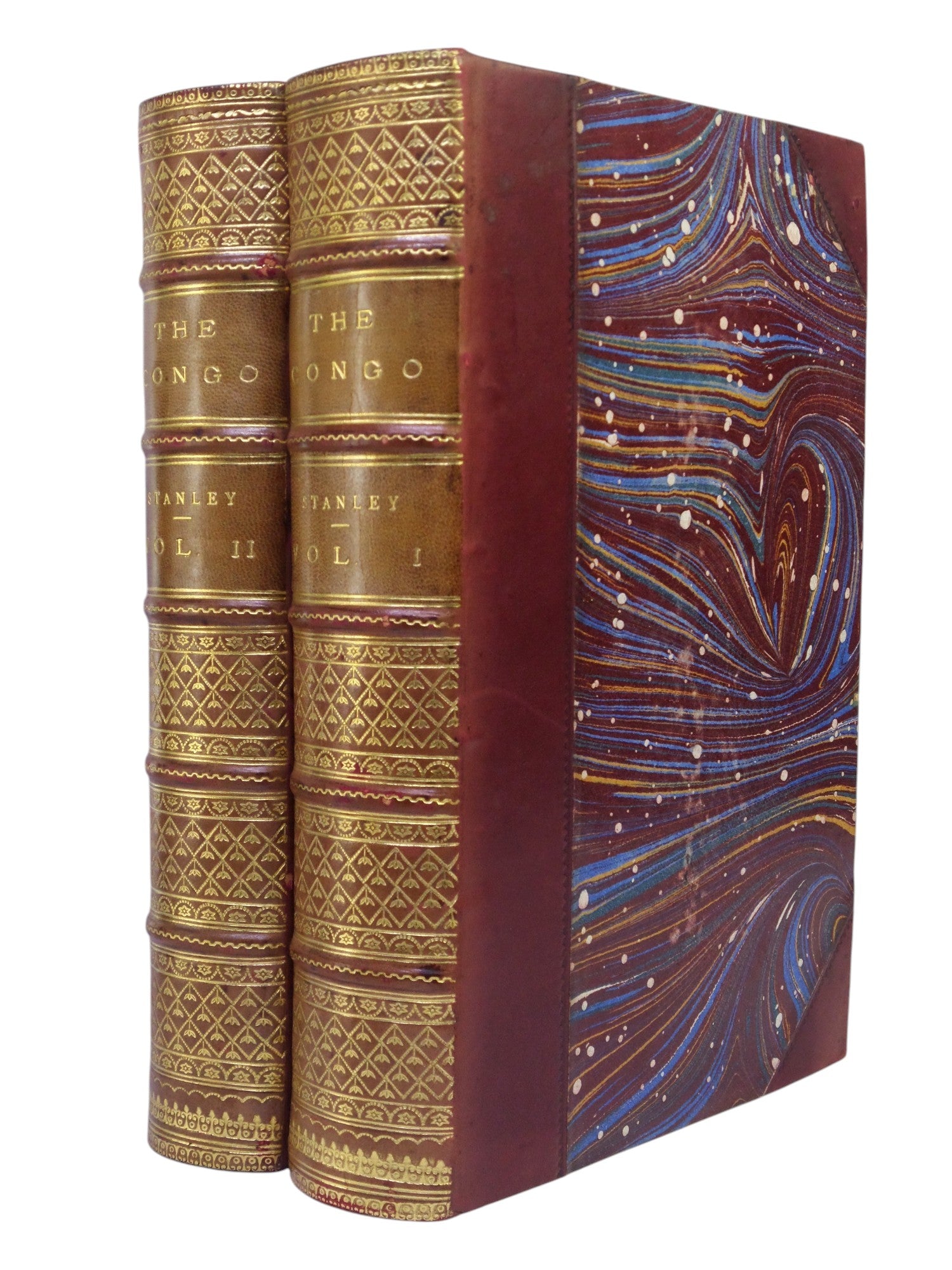THE CONGO AND THE FOUNDING OF ITS FREE STATE BY HENRY STANLEY 1885 FIRST EDITION