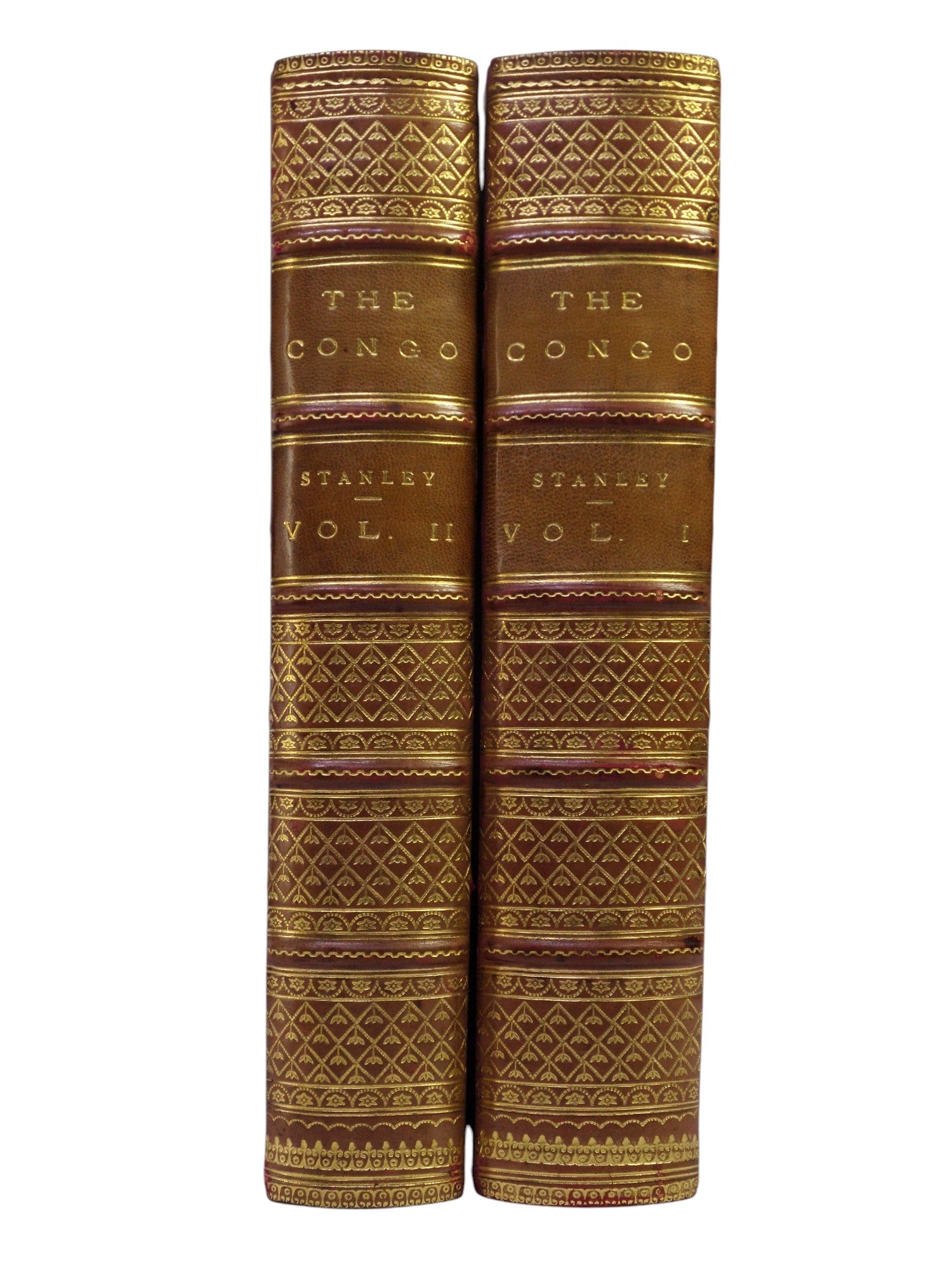 THE CONGO AND THE FOUNDING OF ITS FREE STATE BY HENRY STANLEY 1885 FIRST EDITION
