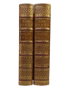 THE CONGO AND THE FOUNDING OF ITS FREE STATE BY HENRY STANLEY 1885 FIRST EDITION