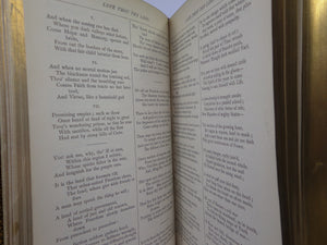 THE WORKS OF ALFRED LORD TENNYSON 1891 FINE LEATHER BINDING