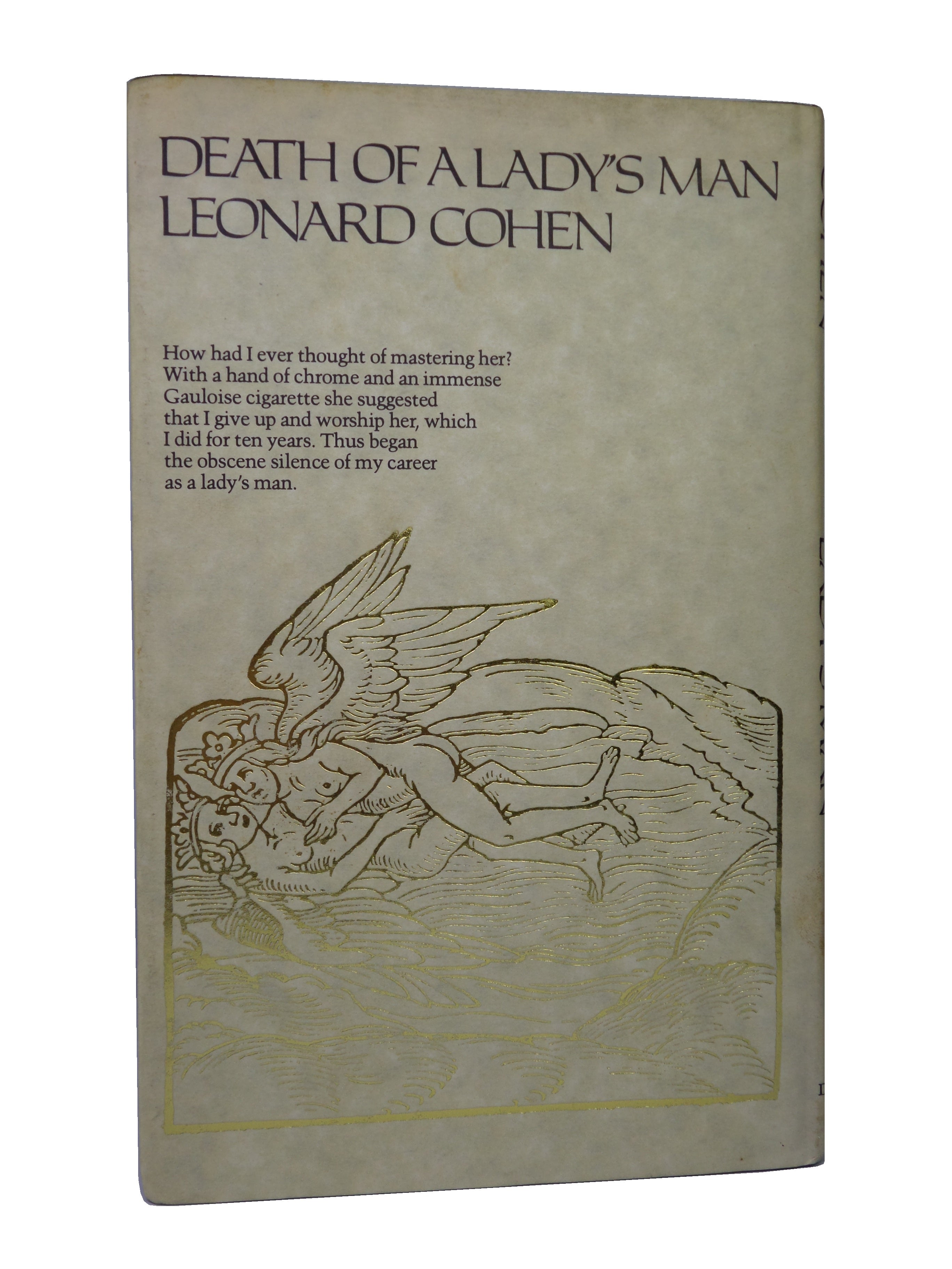 DEATH OF A LADY'S MAN BY LEONARD COHEN 1979 FIRST EDITION