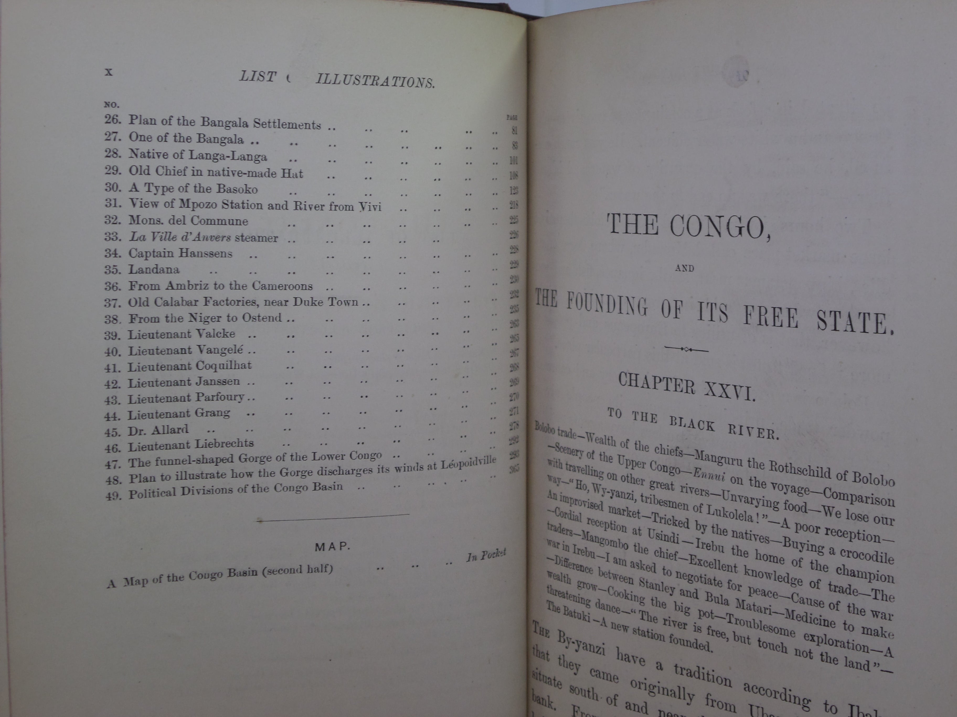 THE CONGO AND THE FOUNDING OF ITS FREE STATE BY HENRY STANLEY 1885 FIRST EDITION