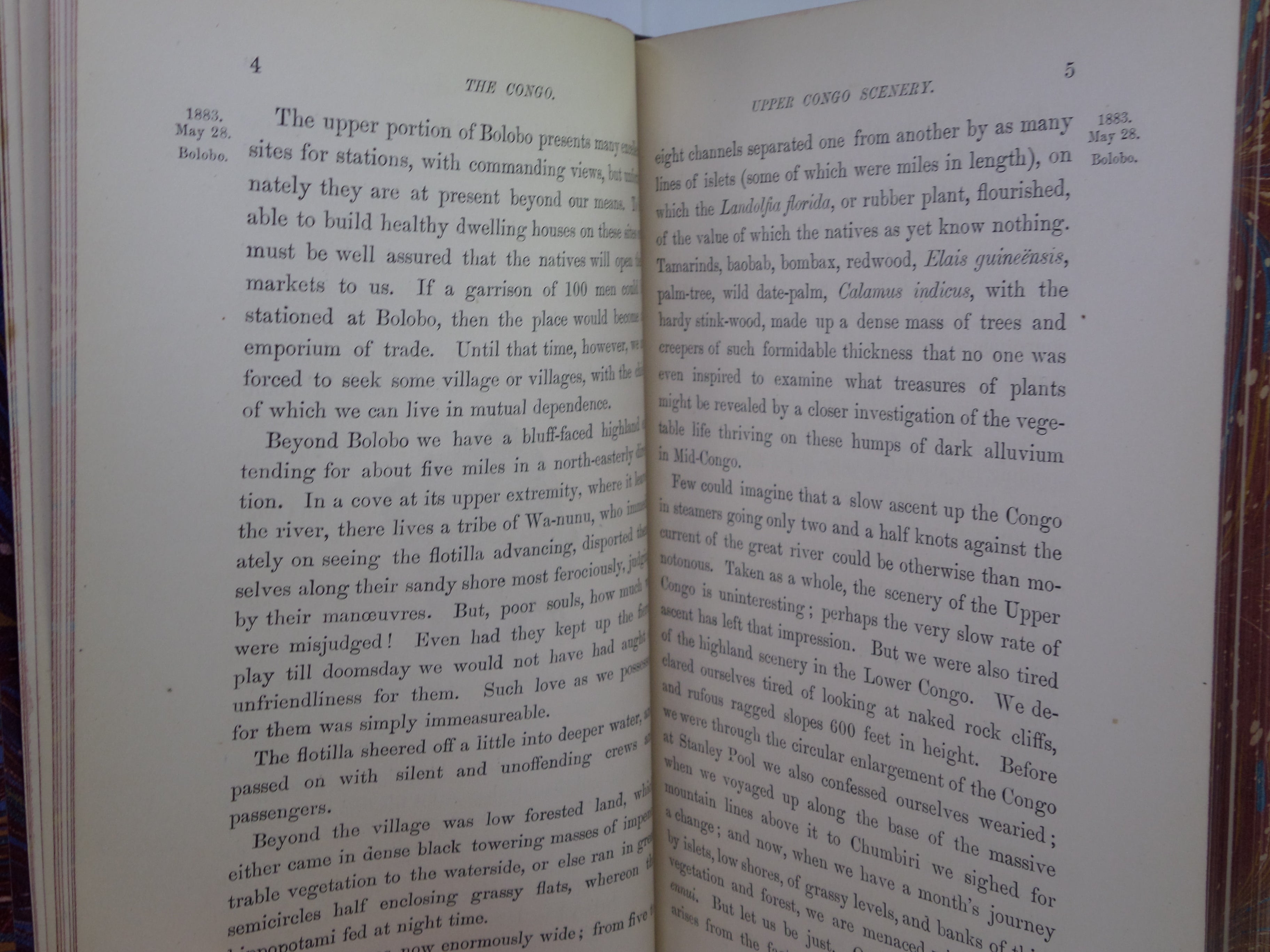 THE CONGO AND THE FOUNDING OF ITS FREE STATE BY HENRY STANLEY 1885 FIRST EDITION