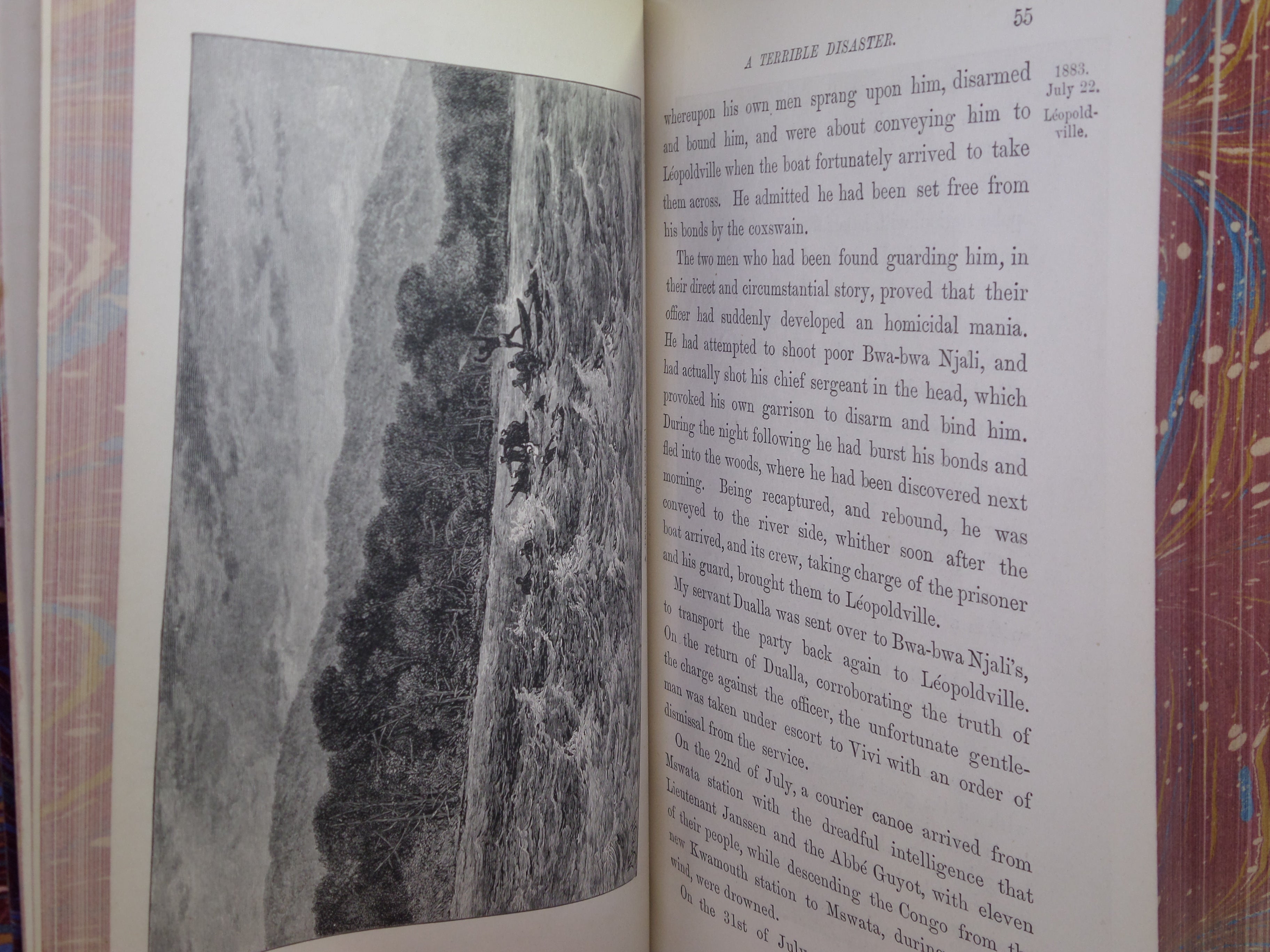 THE CONGO AND THE FOUNDING OF ITS FREE STATE BY HENRY STANLEY 1885 FIRST EDITION
