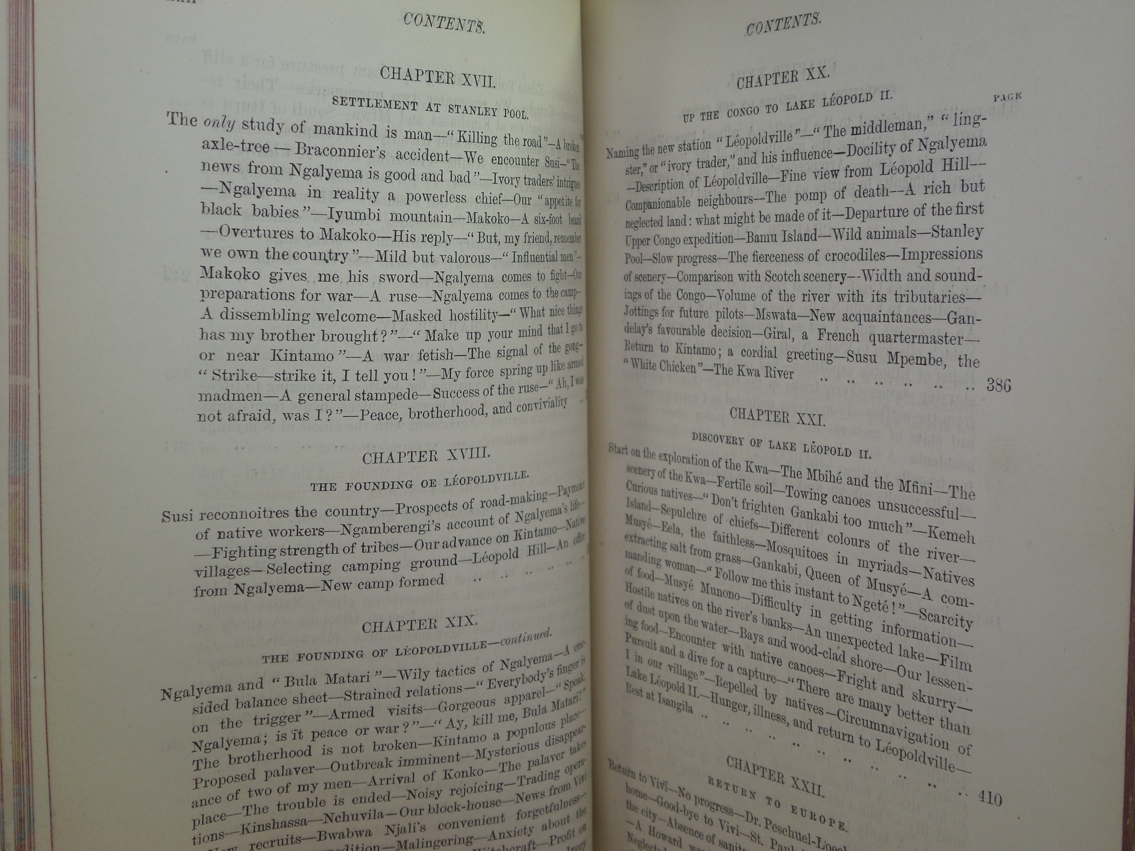 THE CONGO AND THE FOUNDING OF ITS FREE STATE BY HENRY STANLEY 1885 FIRST EDITION
