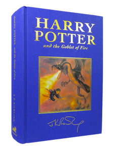 HARRY POTTER AND THE GOBLET OF FIRE BY J.K. ROWLING 2000 FIRST DELUXE EDITION