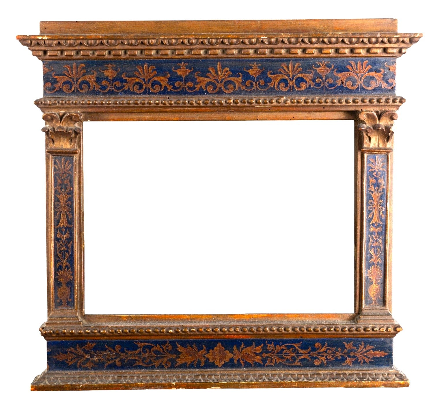 ANTIQUE LATE 19TH CENTURY TABERNACLE GILT PICTURE FRAME