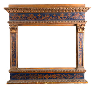 ANTIQUE LATE 19TH CENTURY TABERNACLE GILT PICTURE FRAME