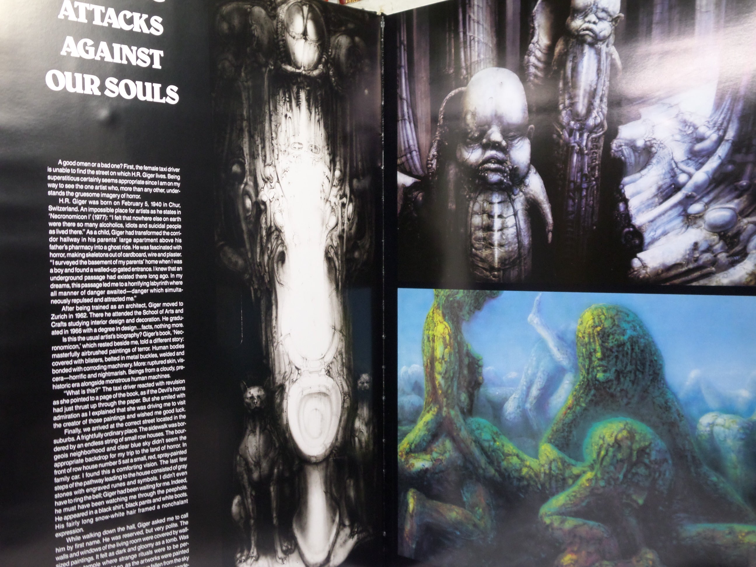 H.R. GIGER'S NECRONOMICON II 2005 HARDCOVER WITH DUST JACKET