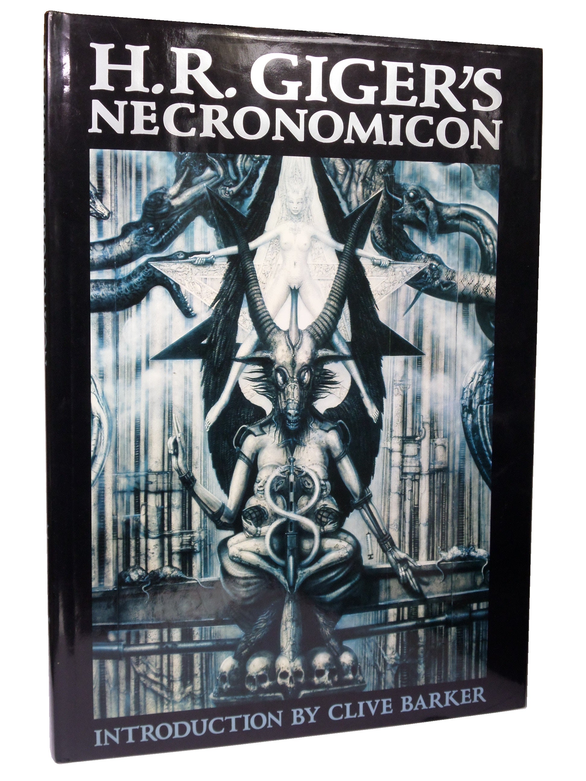 H.R. GIGER'S NECRONOMICON 2001 HARDCOVER WITH DUST JACKET