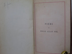 THE POETICAL WORKS OF EDGAR ALLAN POE C.1870