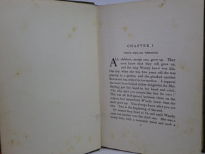 PETER AND WENDY BY J.M. BARRIE 1911 FIRST EDITION