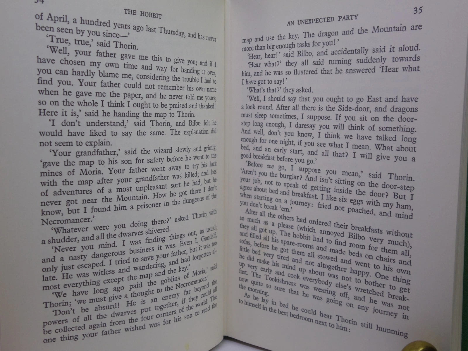 THE HOBBIT BY J.R.R. TOLKIEN 1974