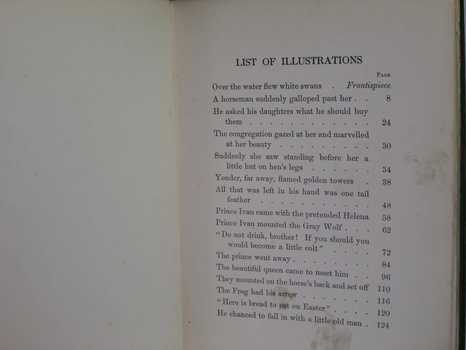 THE RUSSIAN FAIRY BOOK TRANSLATED BY NATHAN HASKELL DOLE 1908