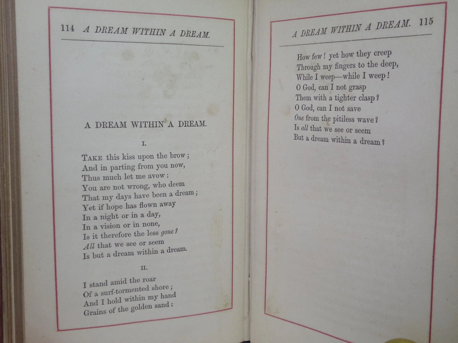 THE POETICAL WORKS OF EDGAR ALLAN POE C.1870