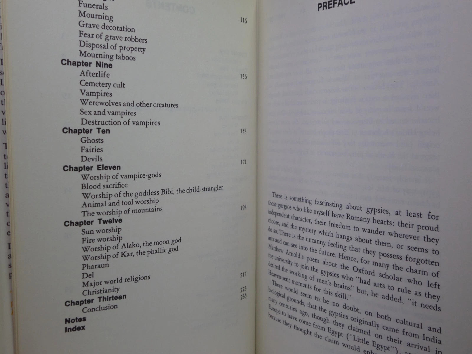 GYPSY DEMONS AND DIVINITIES: THE MAGICAL & SUPERNATURAL PRACTICES OF THE GYPSIES BY E.B. TRIGG 1975