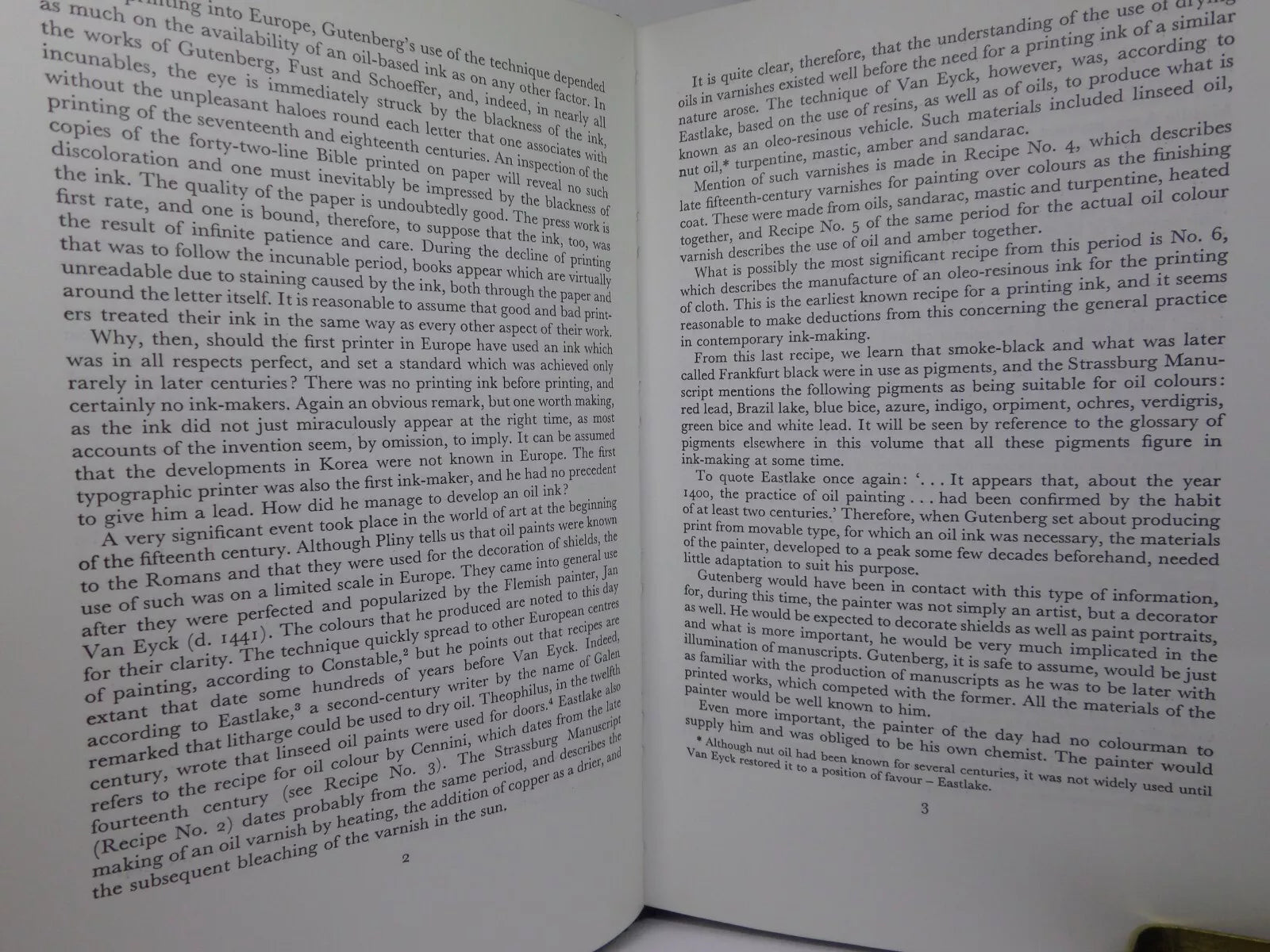 HISTORY OF PRINTING INK, BALLS AND ROLLERS 1440-1850 BY C.H. BLOY 1967