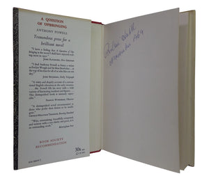 A QUESTION OF UPBRINGING BY ANTHONY POWELL 1969