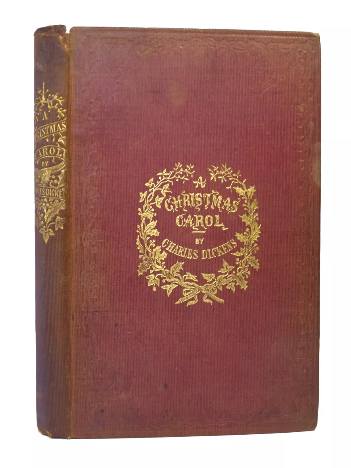 A CHRISTMAS CAROL BY CHARLES DICKENS 1844 FOURTH EDITION