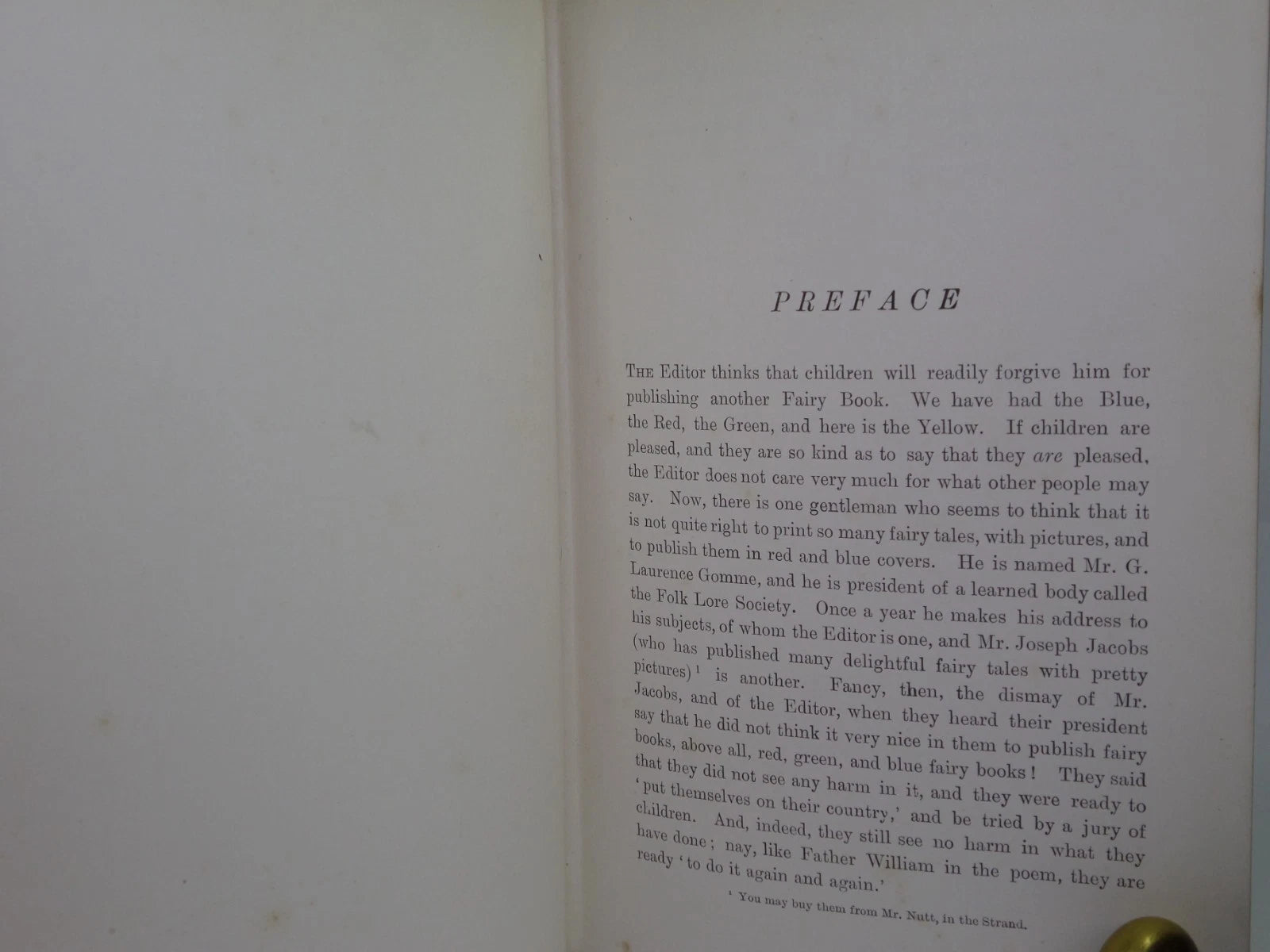 THE YELLOW FAIRY BOOK BY ANDREW LANG 1894 FIRST EDITION