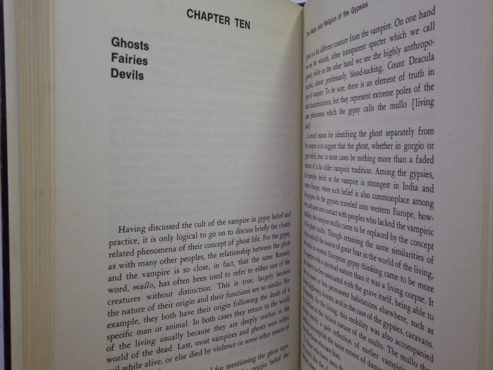 GYPSY DEMONS AND DIVINITIES: THE MAGICAL & SUPERNATURAL PRACTICES OF THE GYPSIES BY E.B. TRIGG 1975
