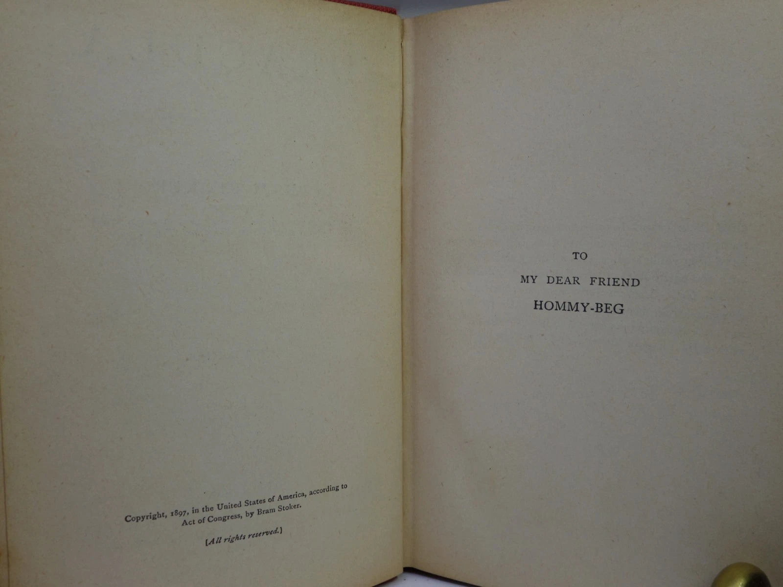 DRACULA BY BRAM STOKER 1913