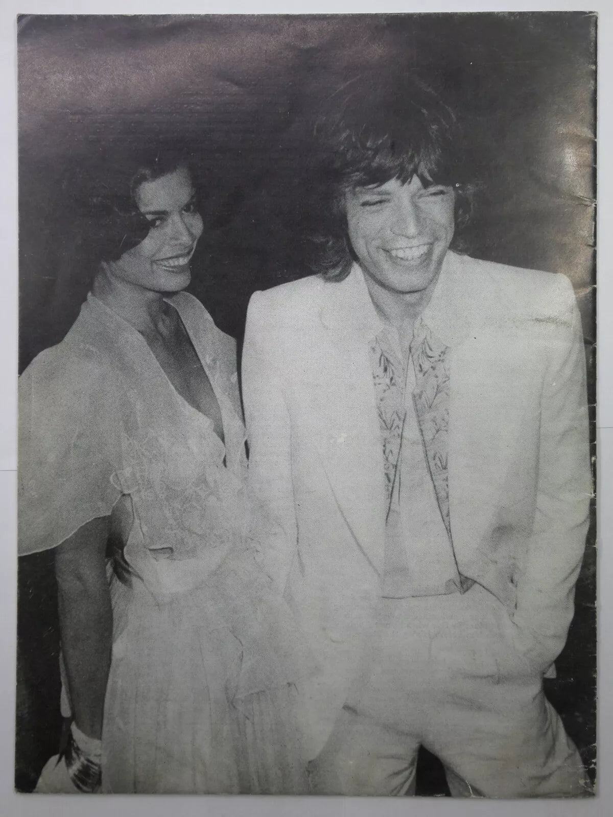 ROLLING STONES SOUVENIR PROGRAMME GERMAN TOUR 1970'S DUAL LANGUAGE