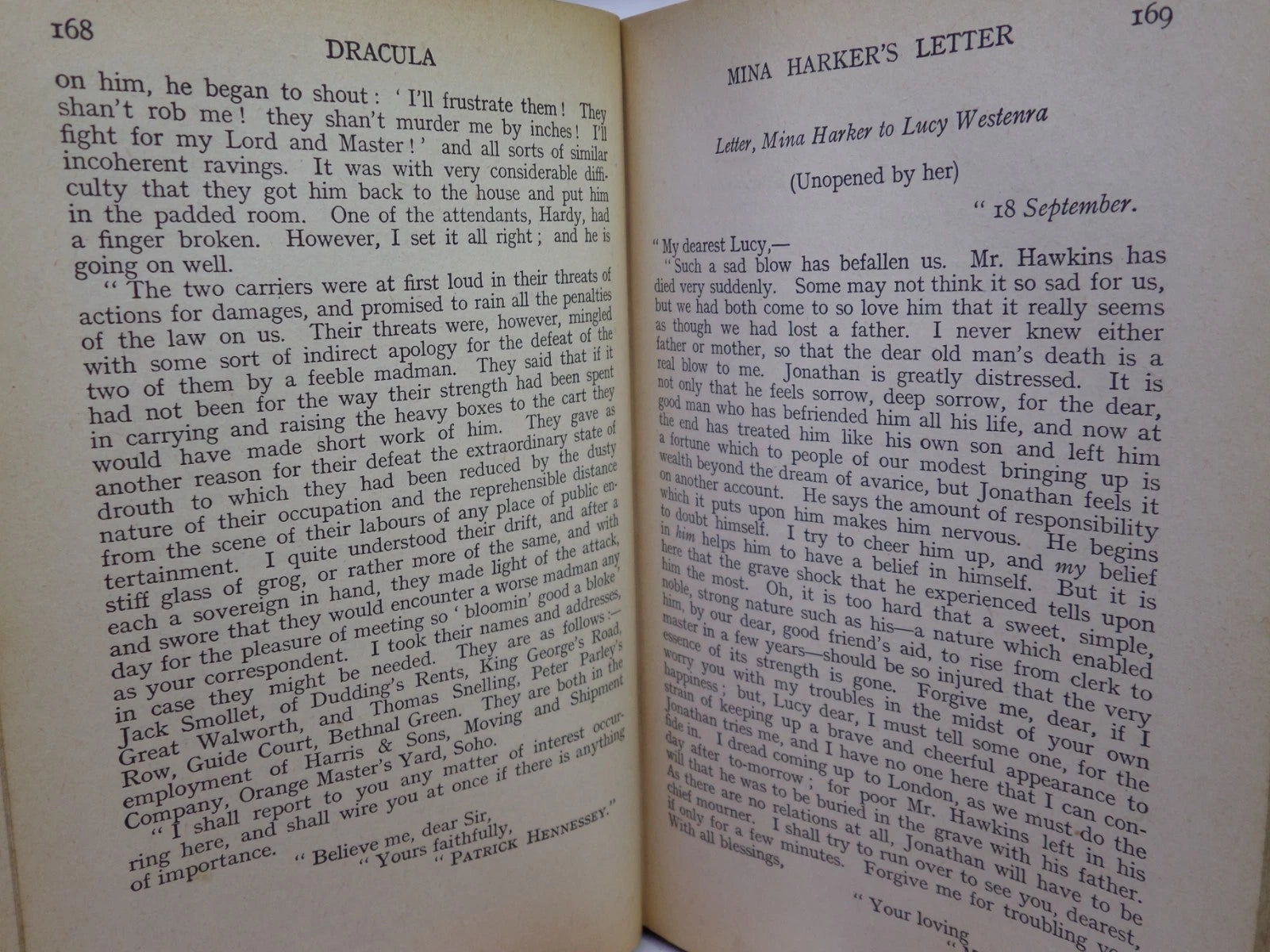 DRACULA BY BRAM STOKER 1913