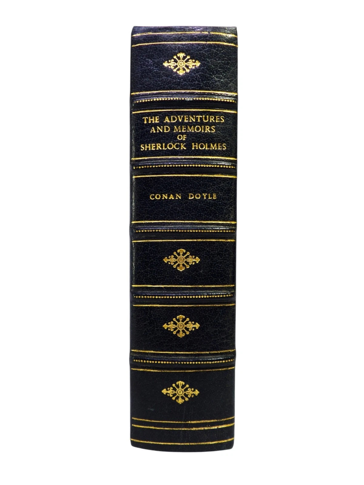 THE ADVENTURES AND MEMOIRS OF SHERLOCK HOLMES BY ARTHUR CONAN DOYLE 1974 FINE BINDING