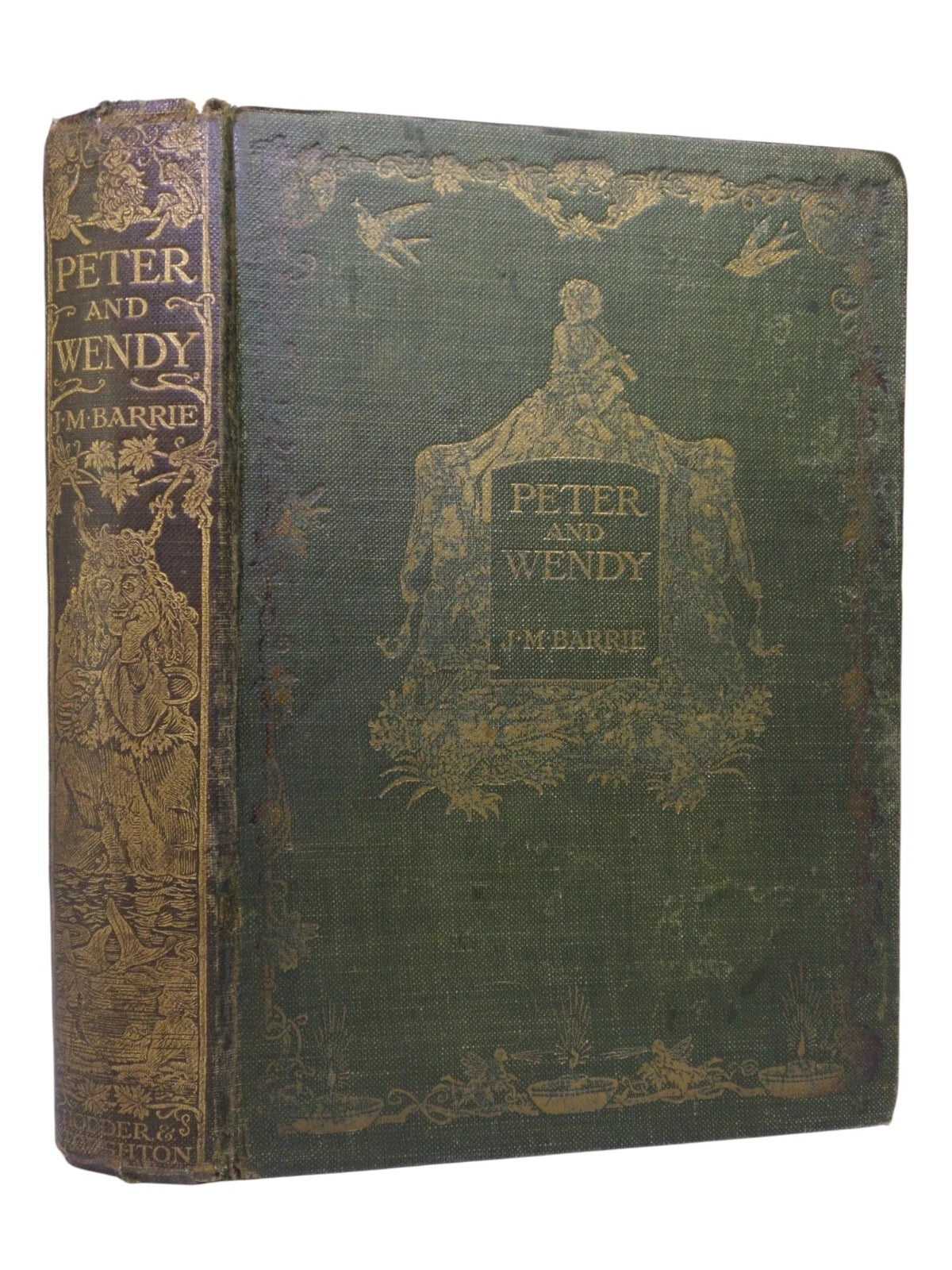 PETER AND WENDY BY J.M. BARRIE 1911 FIRST EDITION