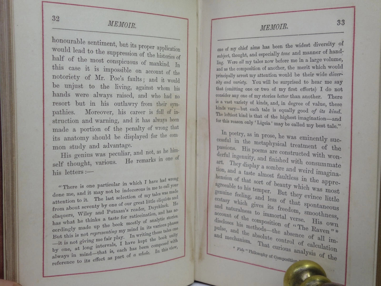 THE POETICAL WORKS OF EDGAR ALLAN POE C.1870