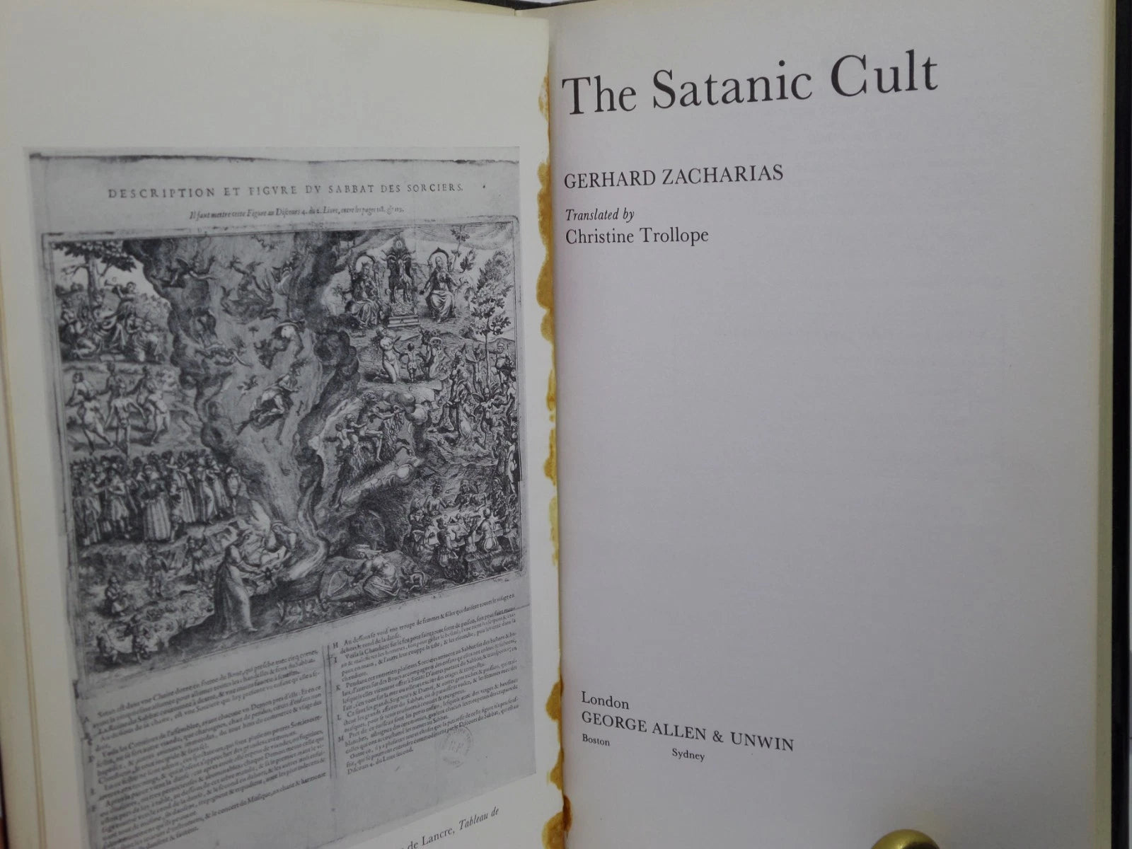 THE SATANIC CULY BY GERHARD ZACHARIAS 1980