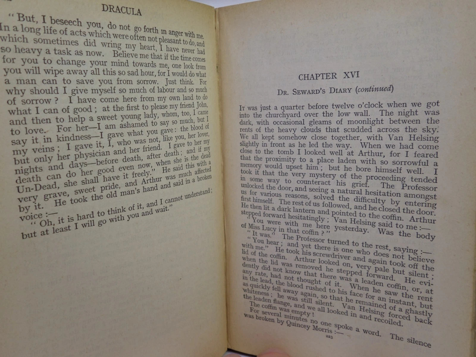 DRACULA BY BRAM STOKER 1913