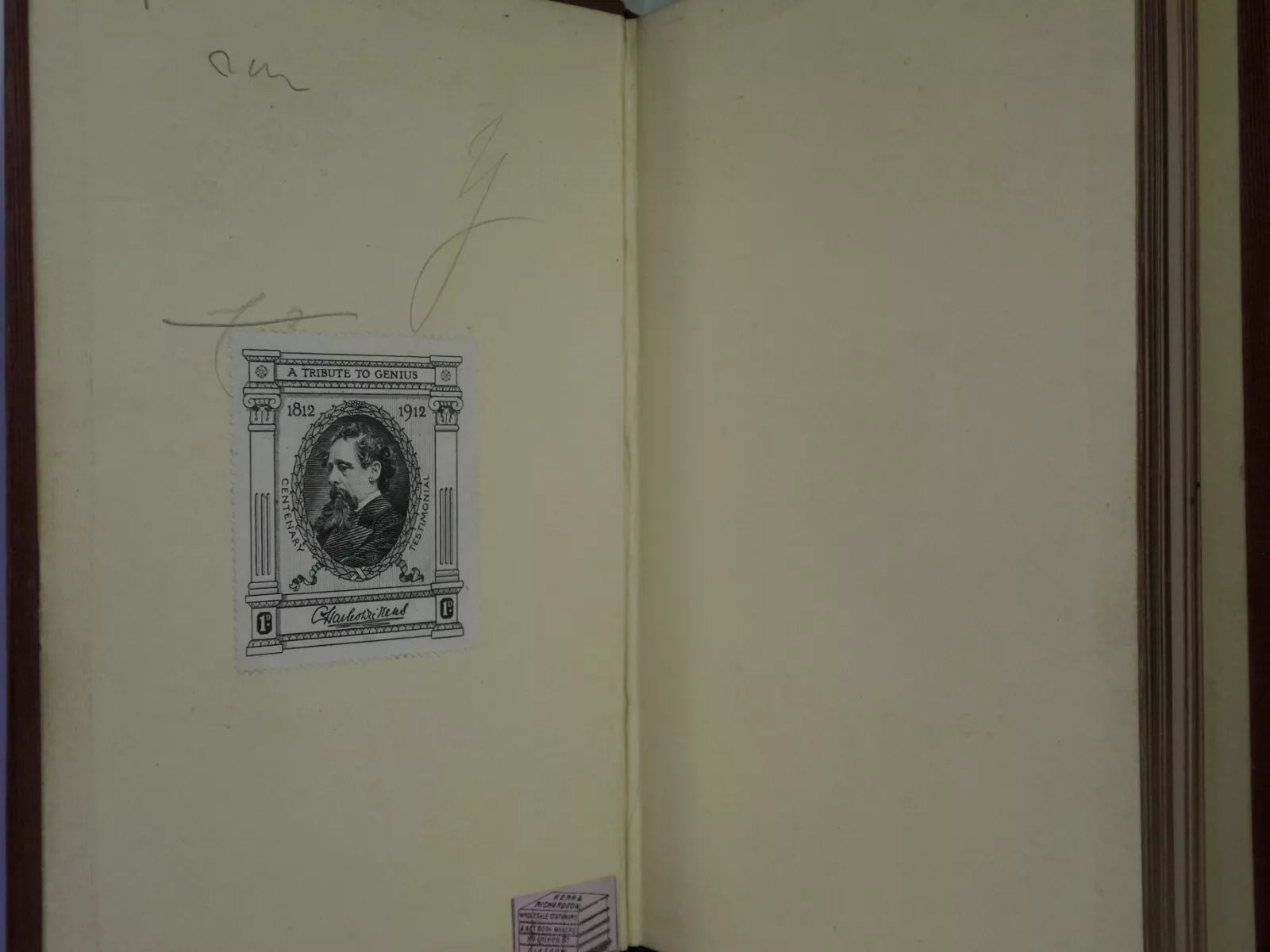 A CHRISTMAS CAROL BY CHARLES DICKENS 1844 FOURTH EDITION