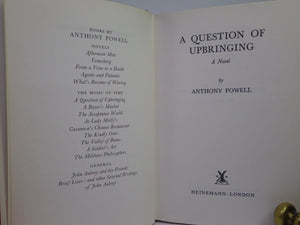 A QUESTION OF UPBRINGING BY ANTHONY POWELL 1969