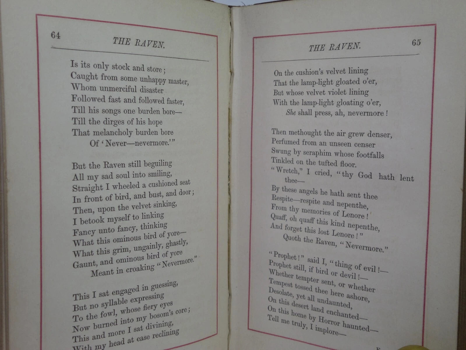 THE POETICAL WORKS OF EDGAR ALLAN POE C.1870